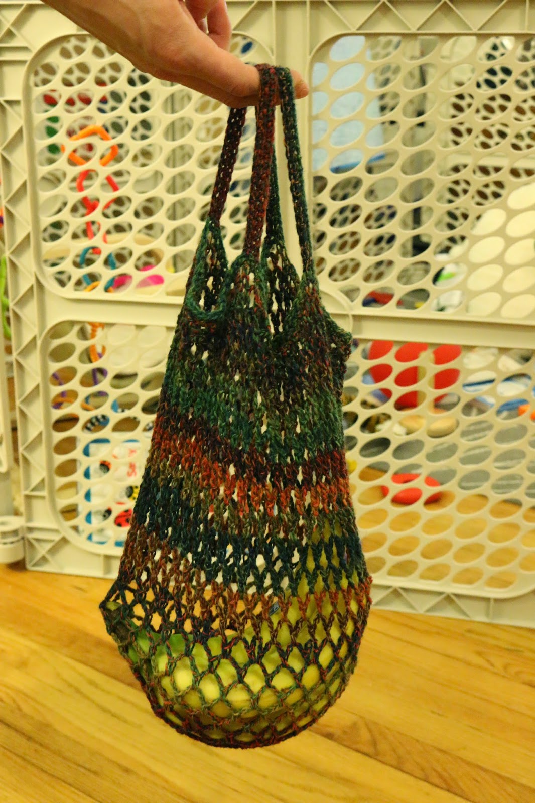 ChemKnits: Sock Yarn Market Bag
