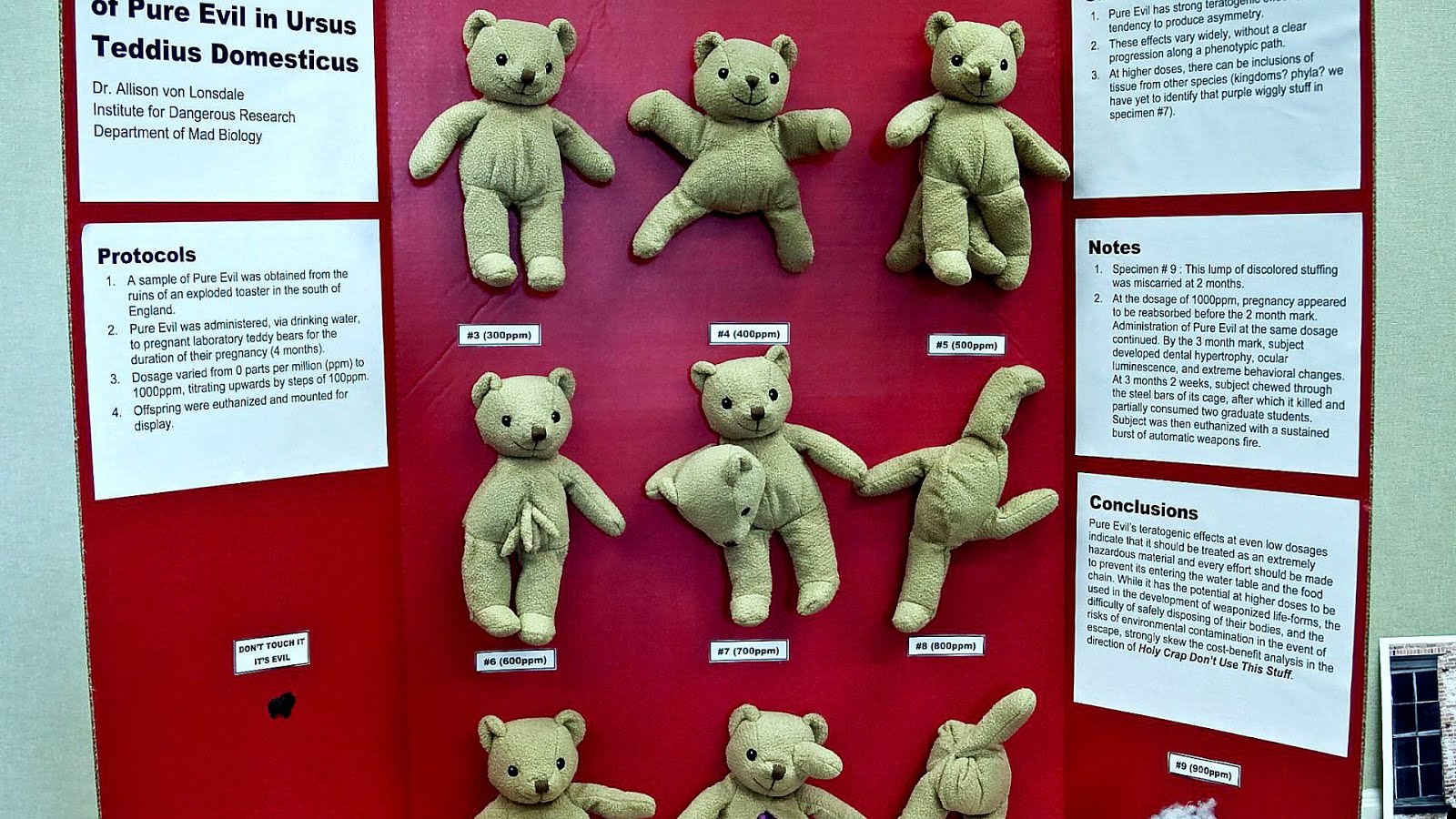 Teratology Teratogenic Effects Effect Choices