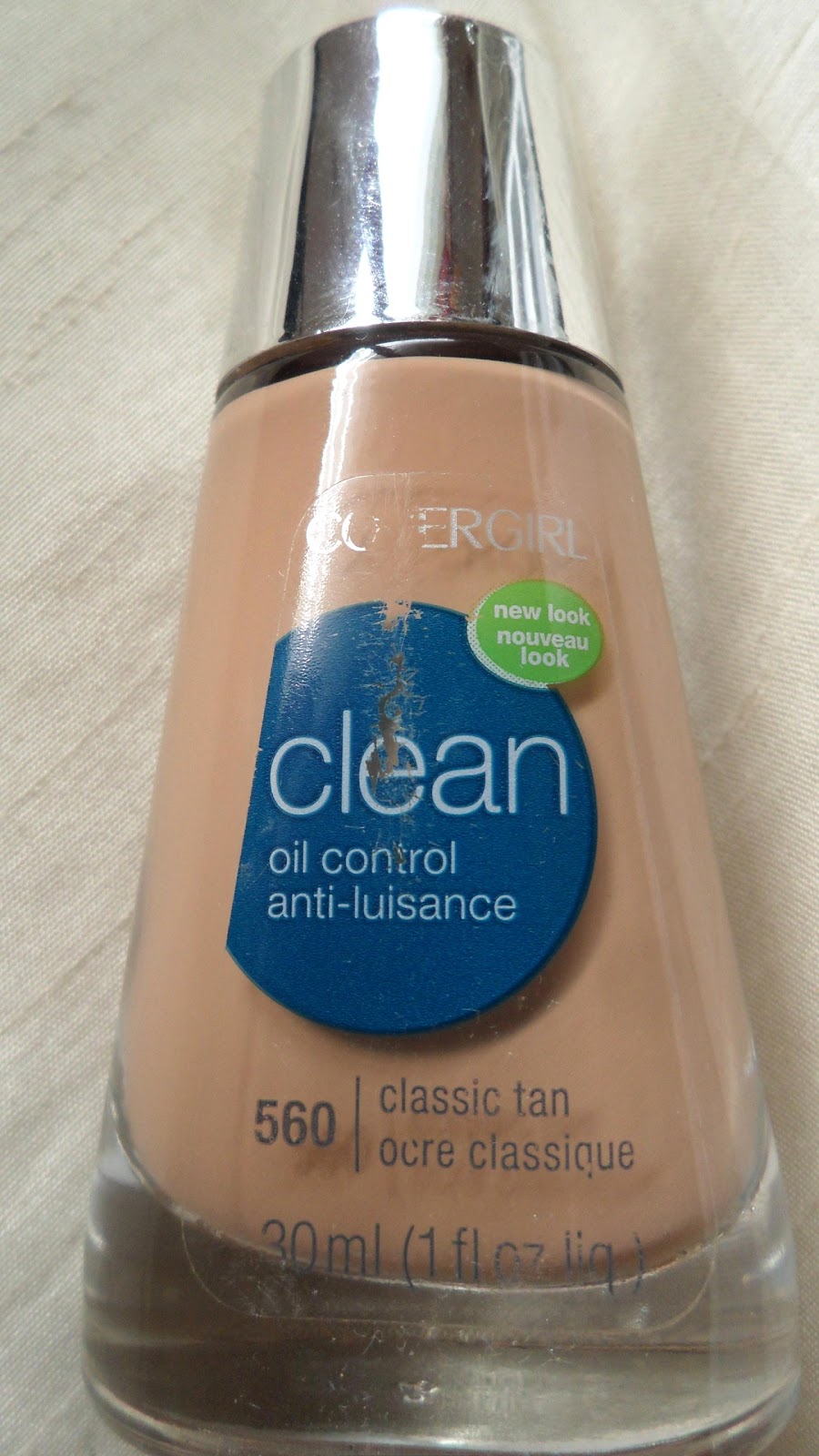 Anonymous Hauls And Reviews CoverGirl Clean Foundation "Classic Tan" Review + Picture