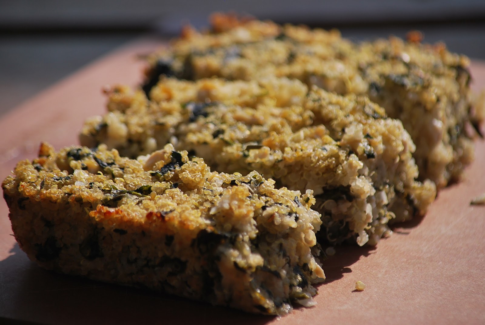 My story in recipes Baked Quinoa Squares