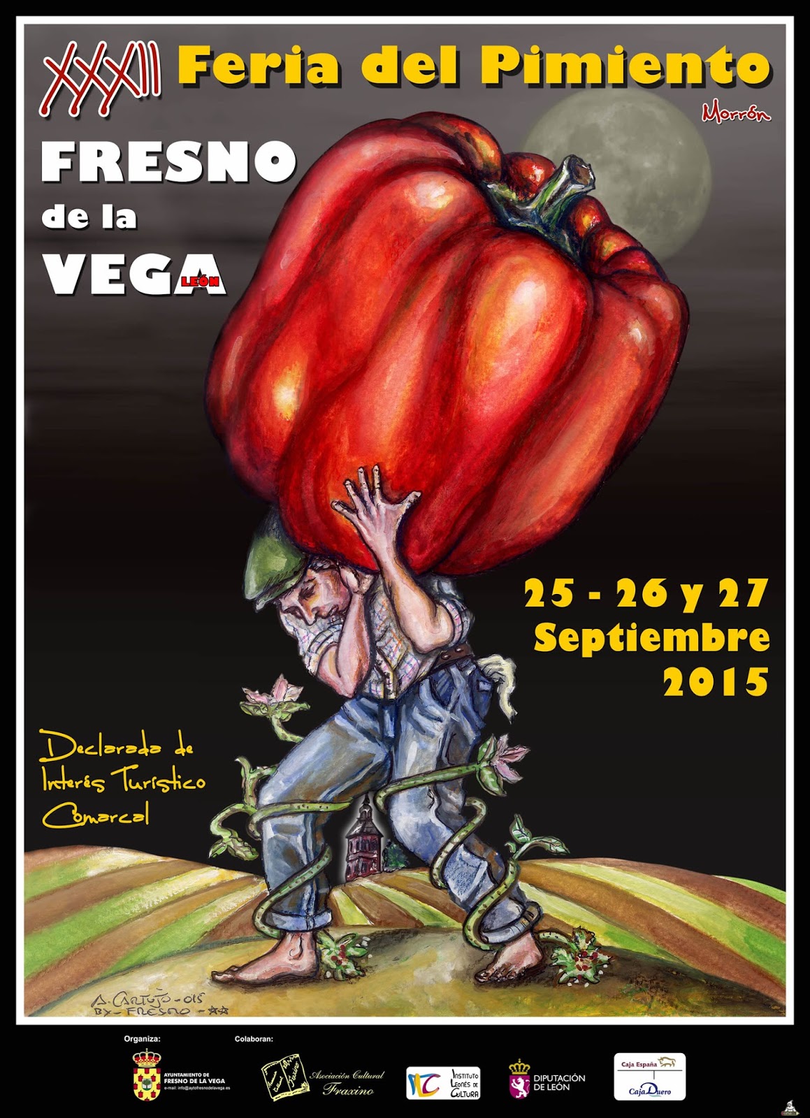 al cielo XXXII FERIA DEL PIMIENTO MORRÓN (FRESNO DE LA VEGA)
