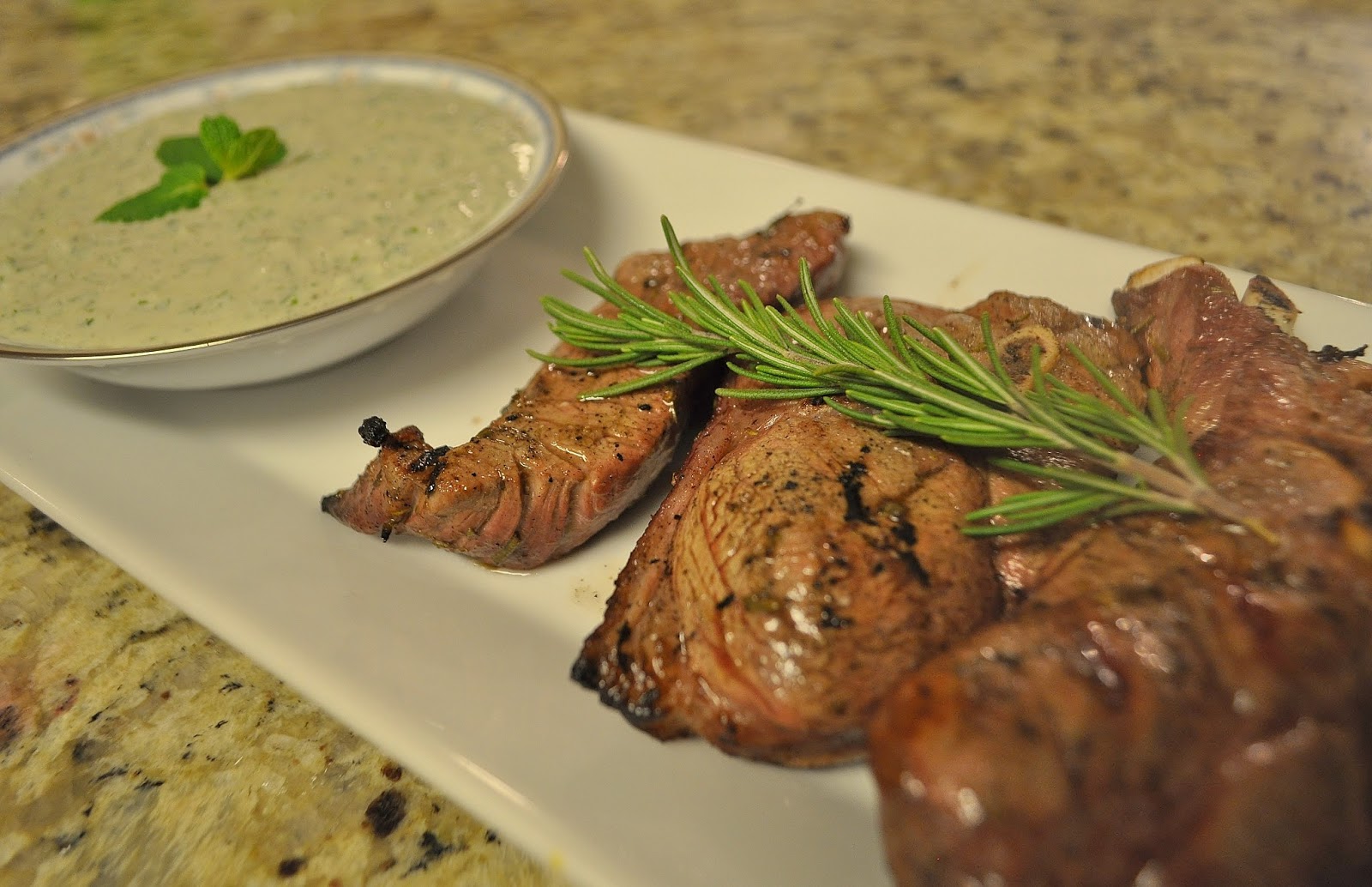 HAYLEE'S FOOD Barefoot Contessa’s Greek Lamb with Yogurt Mint Sauce