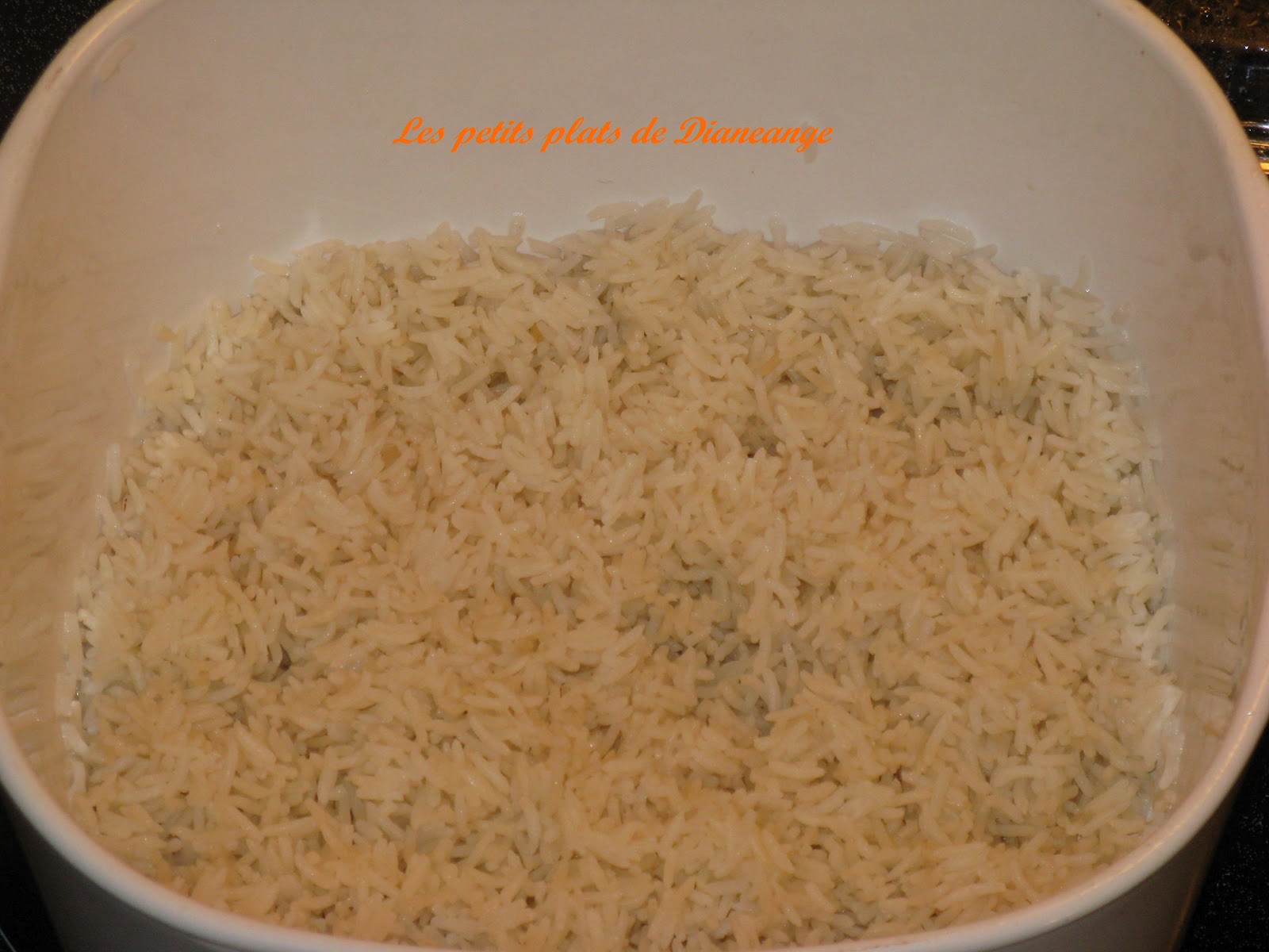 Les petits plats de Diane(ange) Riz basmati au microonde