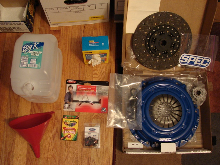 The Where Clause: 1999 3.8L Mustang Clutch