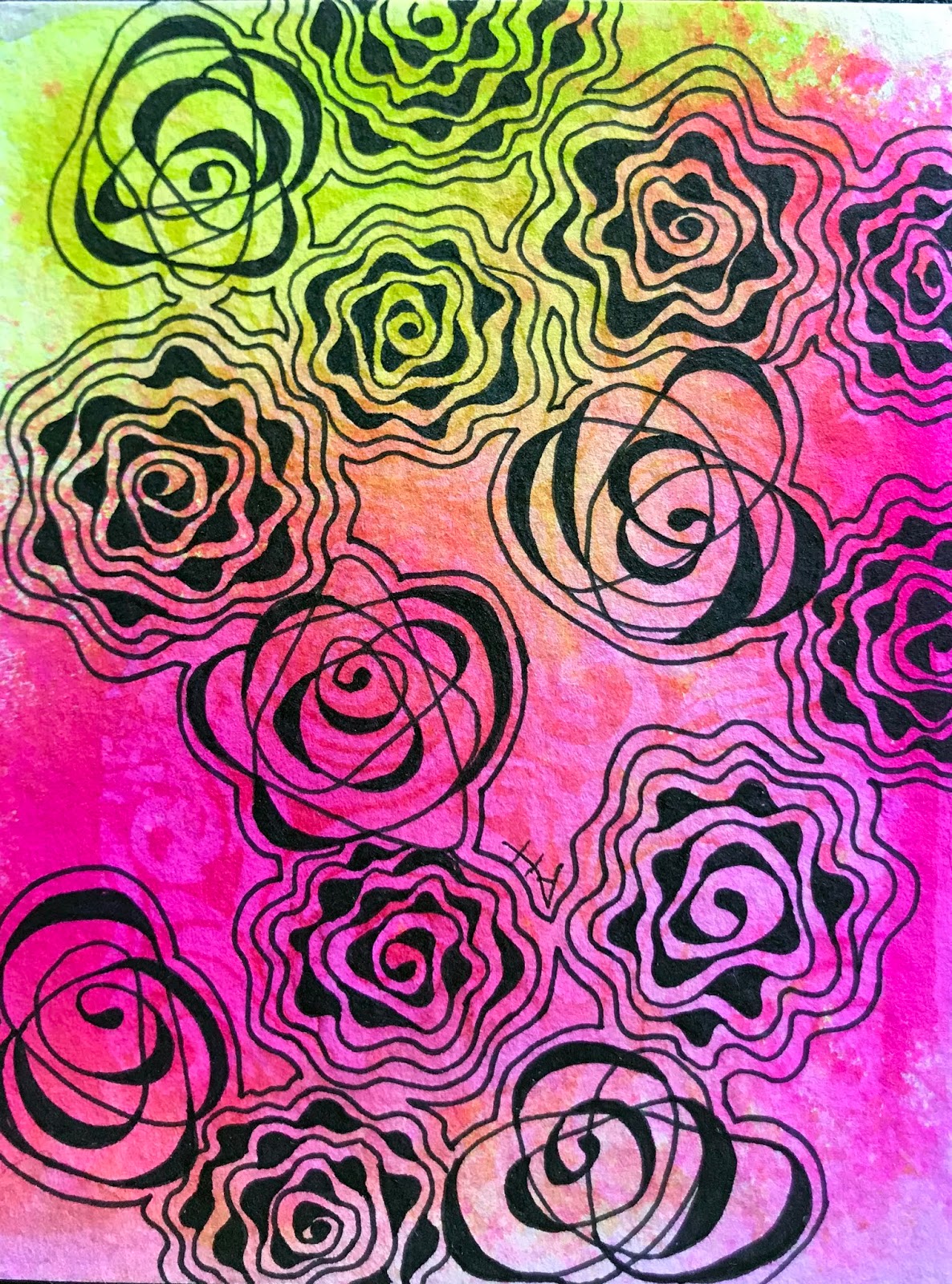 Alice Hendon Product Review Hahnemühle Bamboo Mixed Media hahnemühle hahnemühlebamboo 