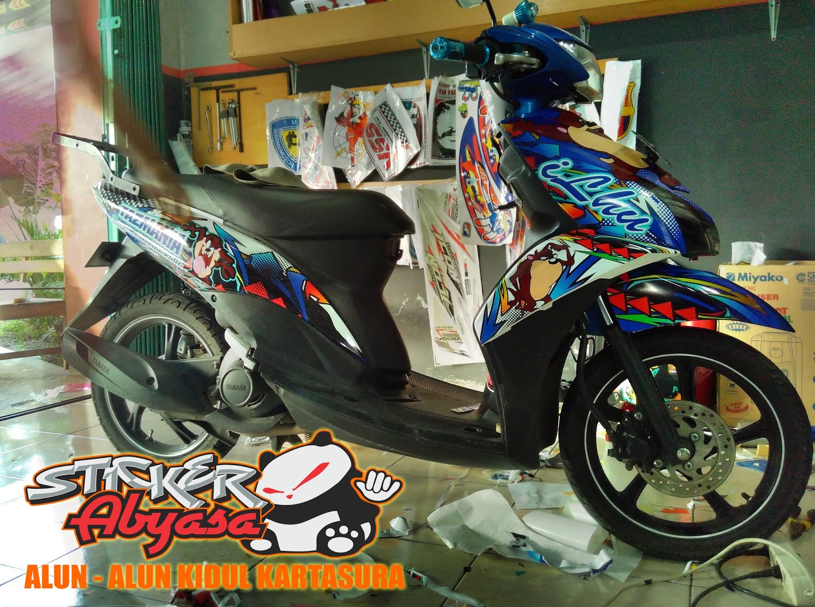 Cutting Sticker Mio Soul Gt - Pecinta Dunia Otomotif
