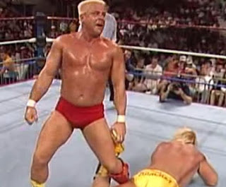 WWF / WWE Royal Rumble 1990 - Rugged Ronnie Garvin vs. Greg 'The Hammer' Valentine