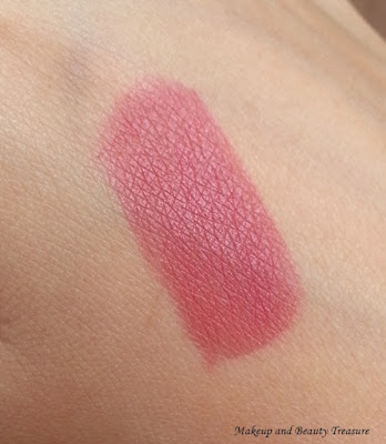 Swatch of Sugar Cosmetics Vivid Lipstick