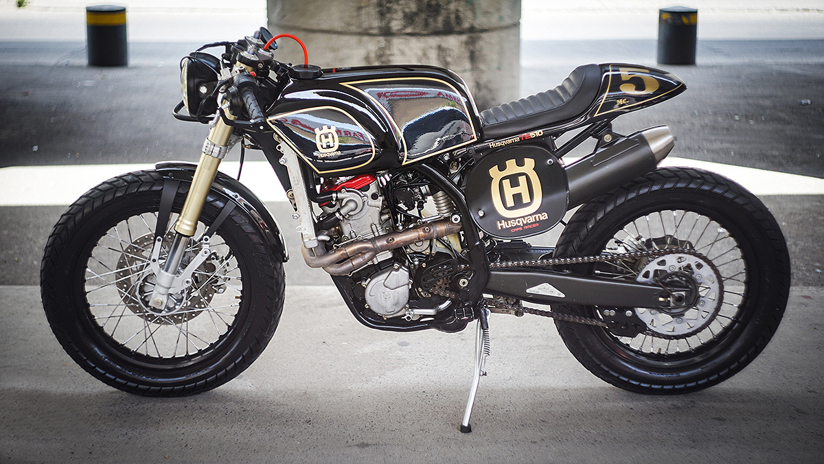 Dirty Deed - Husqvarna Cafe Racer | Return of the Cafe Racers