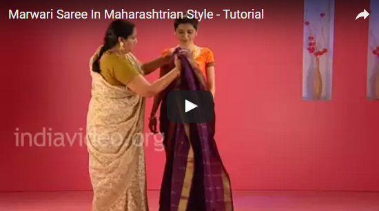 Sarees And Salwarkameez How To Wear Saree In Marathi Style