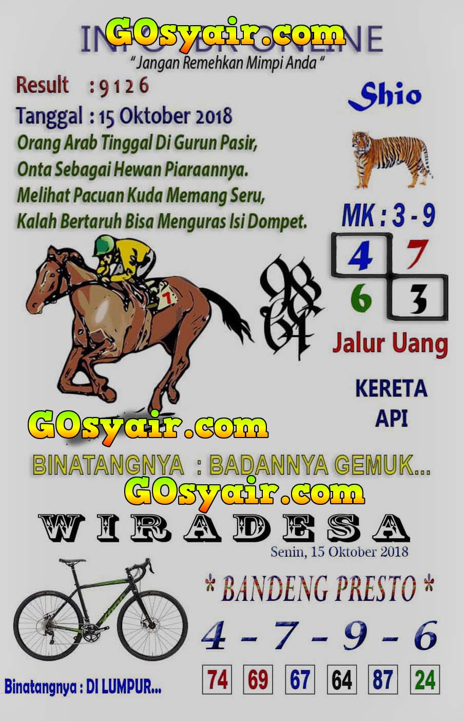 Code Syair Hk Senin 15 Oktober 2018 - Gosyair Sedia Kode Syair Sgp Ada Kode Syair  Hk