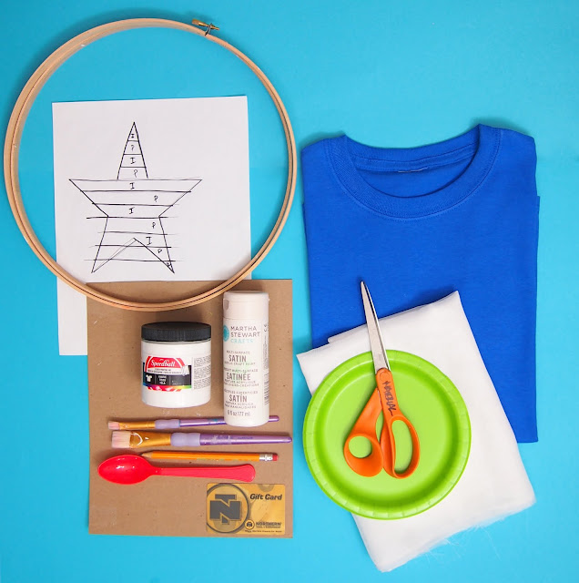 The Tiny Funnel Embroidery Hoop Screen Printing