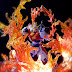 HGBF 1/144 Build Burning Gundam + Tamashii Nations Burning Flame Effect 