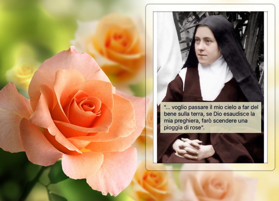 Santa Teresa Di Lisieux Preghiera GESÙ ALL'UMANITÀ,GRUPPO DI PREGHIERA (Italia): La santa patrona del