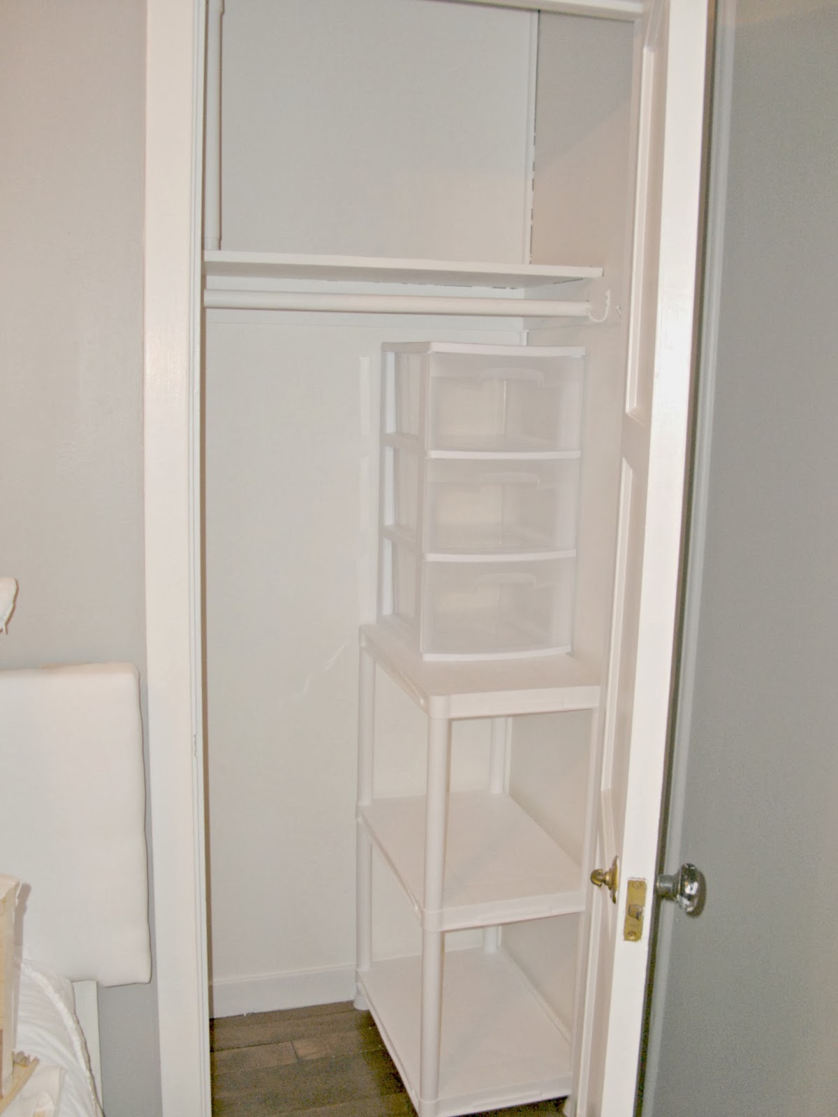 Organization Creating A Holiday Storage Closet Little Vintage Cottage