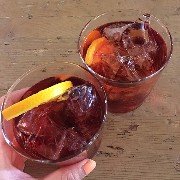 Negronis from Mercato Centrale