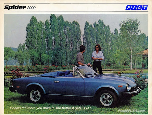 1979 Fiat Spider 2000 Brochure