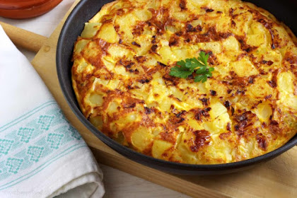 Spanish Omelet Recipe - Tortilla Espanola