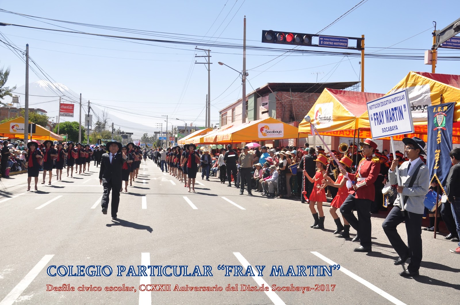 Fray Martín ANIVERSARIO DISTRITO DE SOCABAYA