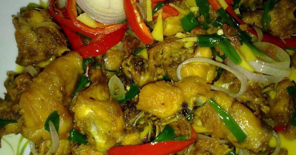 Resepi ayam goreng halia simple  RESEPI RINGKAS TAPI SEDAP