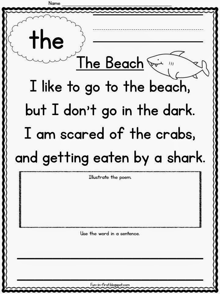 Sight Word Poems 1 jpg 720 960 Sight Words Kindergarten Sight Sight Word Poems 1 jpg 720 960 Sight Words Kindergarten Sight