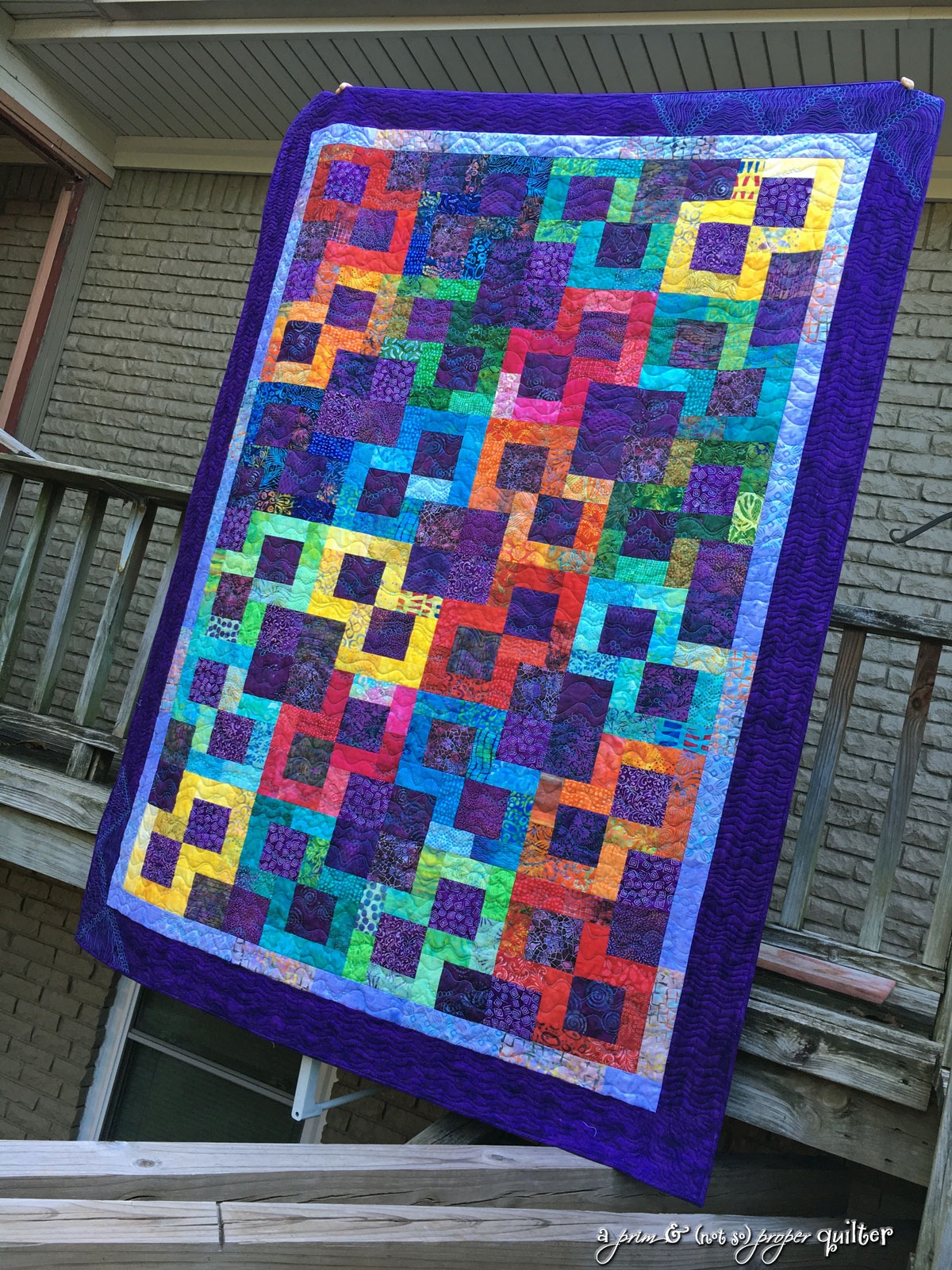 Finally Finished Betty's Retirement Quilt