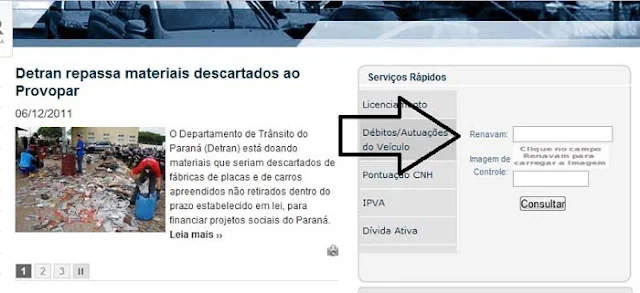 Carros Sinistrados - Roubados - Consulta Paraná