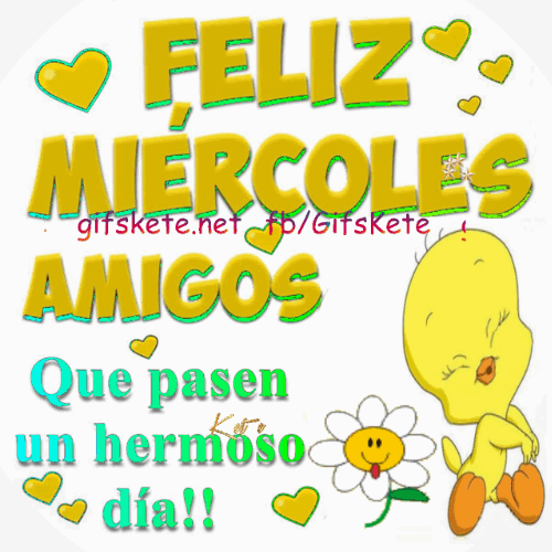Resultado de imagen de lindo miercoles gif