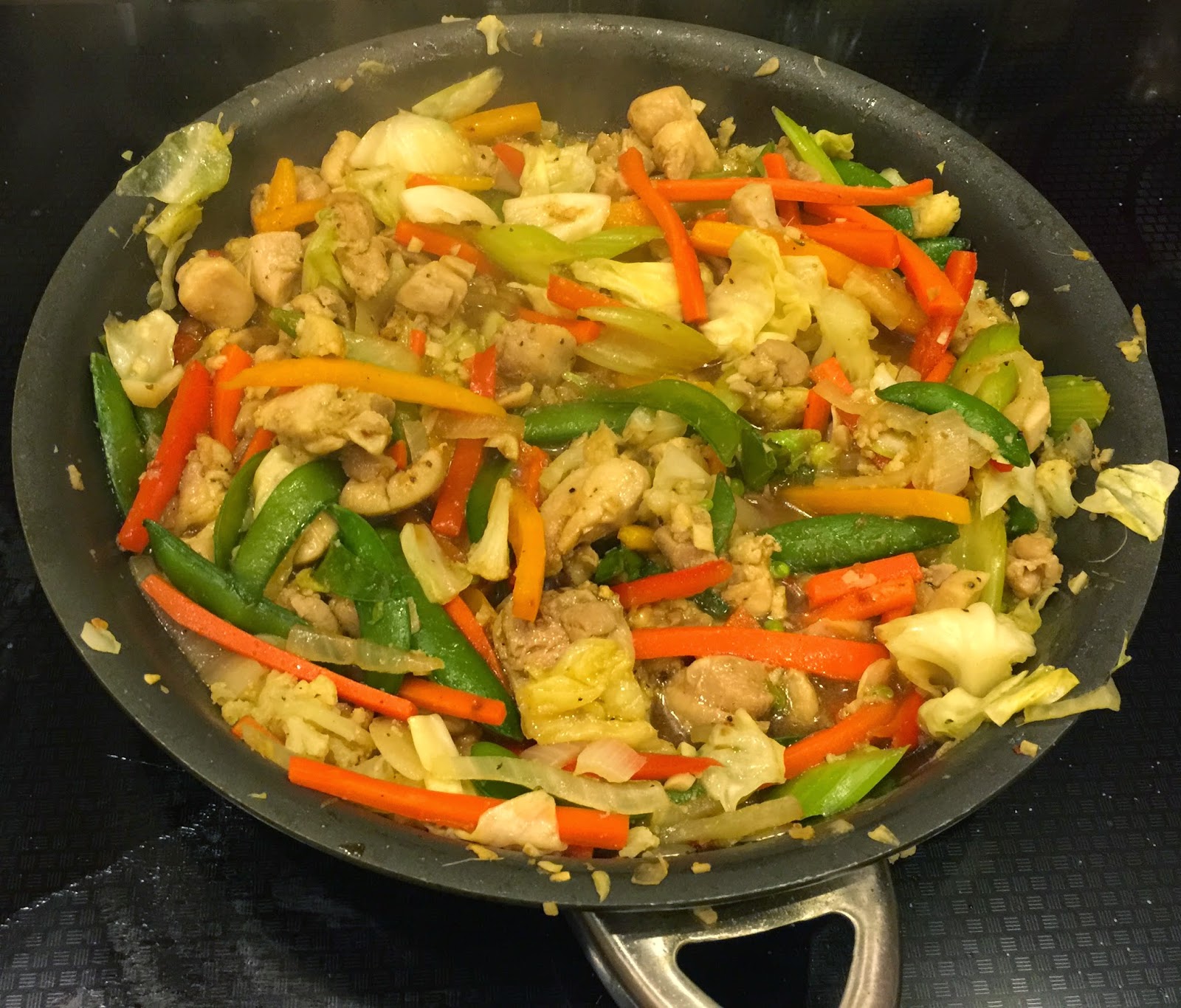 GREAT EATS HAWAII CHICKEN TERIYAKI STIR FRY