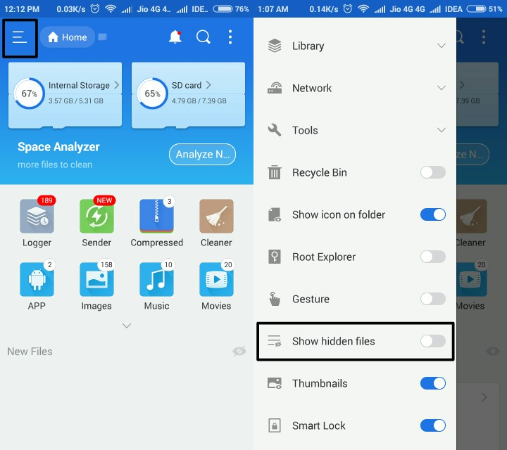 How to hide files & folders in android without any software How to hide files & folders in android without any software