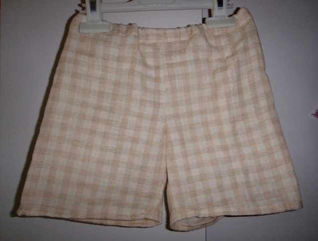 Pantalón de cuadritos para niño