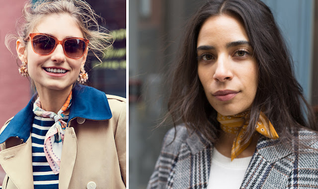 Девушки в шейном платке