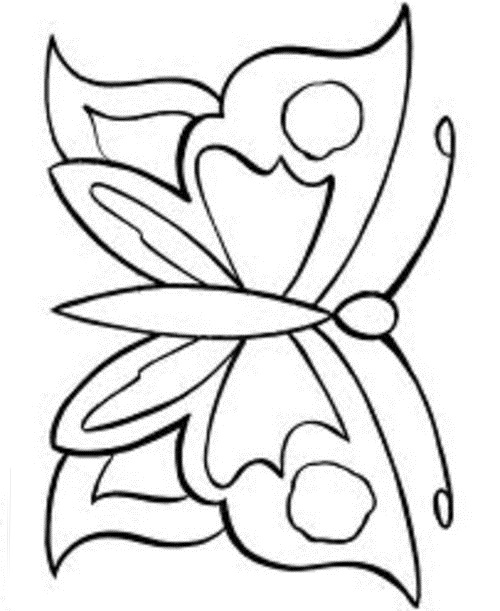 label butterfly coloring pages - photo #31
