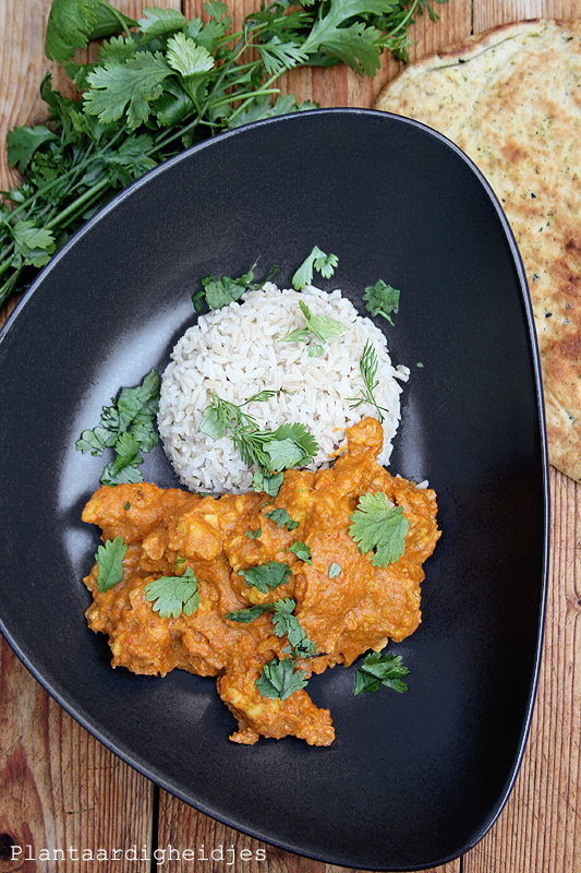 Tempeh Tikka Masala Plantaardigheidjes