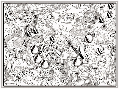 Realistic Sea Coloring Pages Adult Free Fish Coloring Pages Realistic Coloring Pages