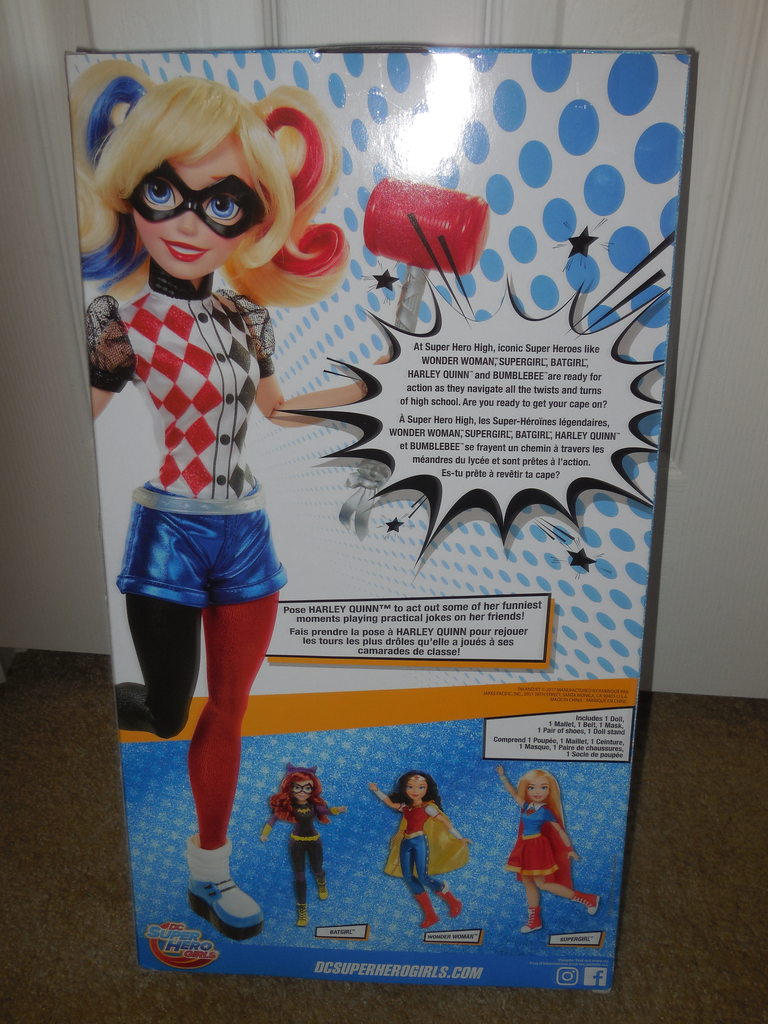 dc harley quinn toddler doll