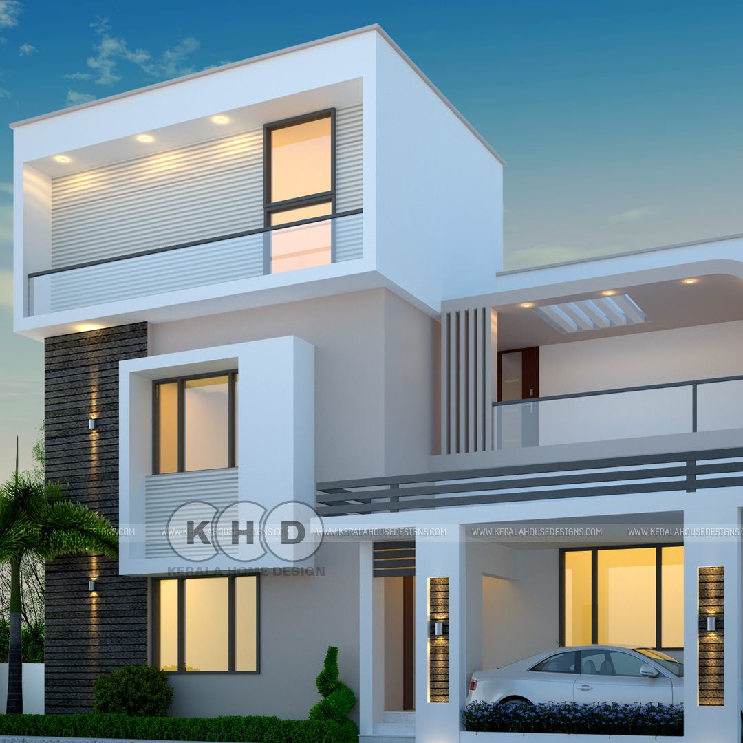 2136 square feet three storied house plan | Kerala home design | Bloglovin’