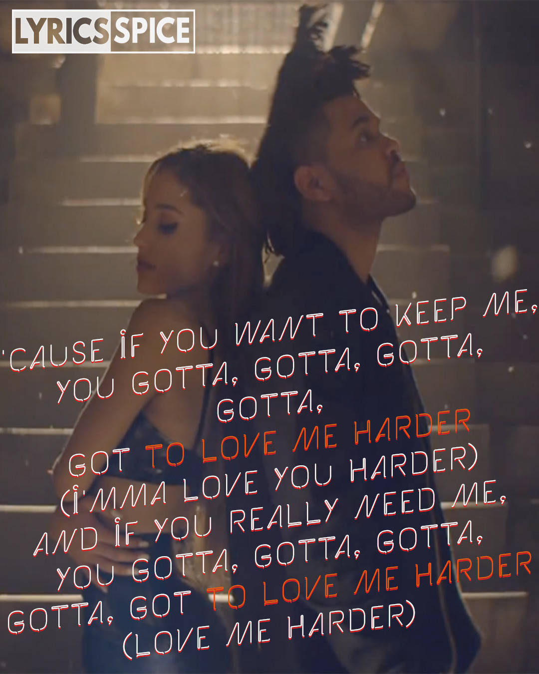 Когда вышла песня love love. The Weeknd Ariana grande. I Love the Weeknd. Hard to Love текст.