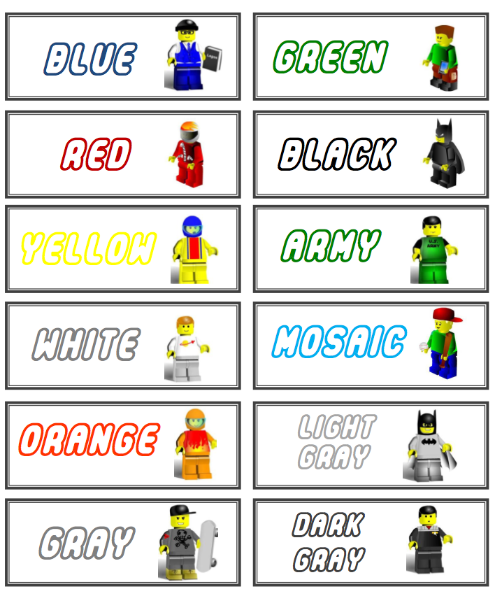 DIY: lego table and organization DIY: lego table and organization