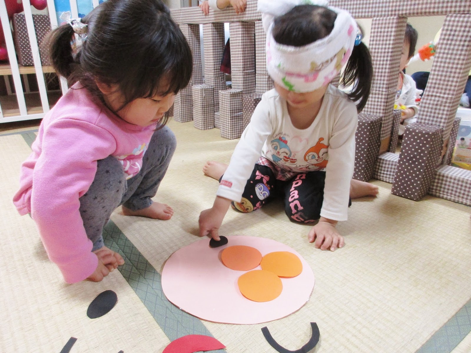 エンジェルキッズ都島園 手作りのお正月遊び