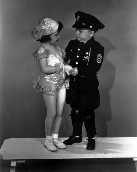 Darla Hood and Spanky