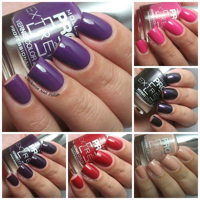 The Clockwise Nail Polish: Mollon Pro ExtrêmeFall 2016 Collection Review