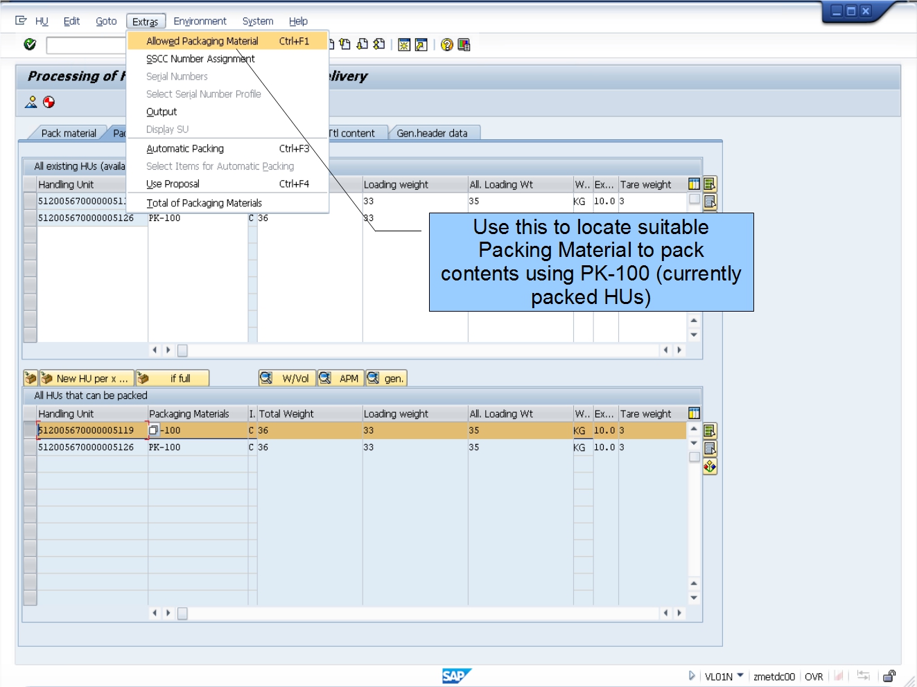 青蛙SAP分享 Froggy's SAP sharing LE Packaging Logistics Packing Material