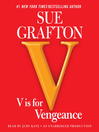 V is for Vengeance by Sue Grafton