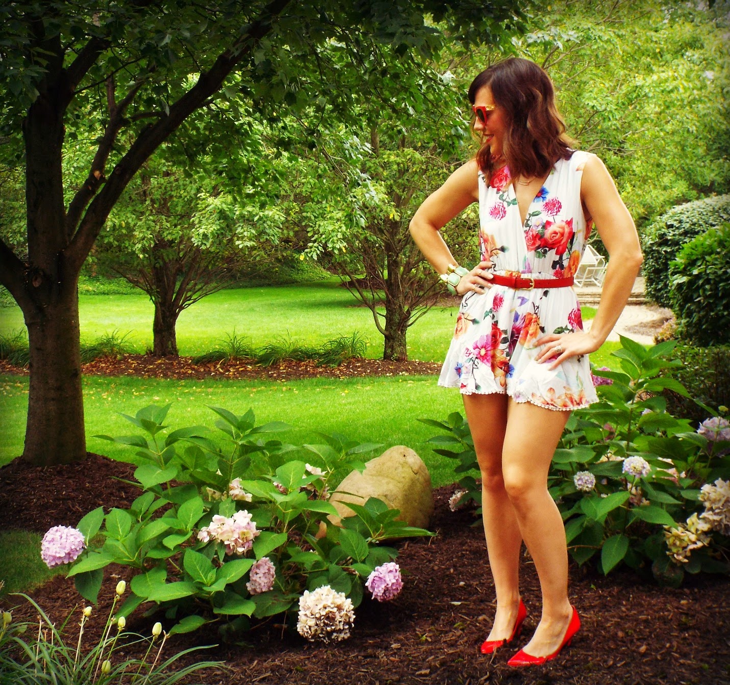 Floral Romper for the Win | Fashion, Bling, and other Girly Things