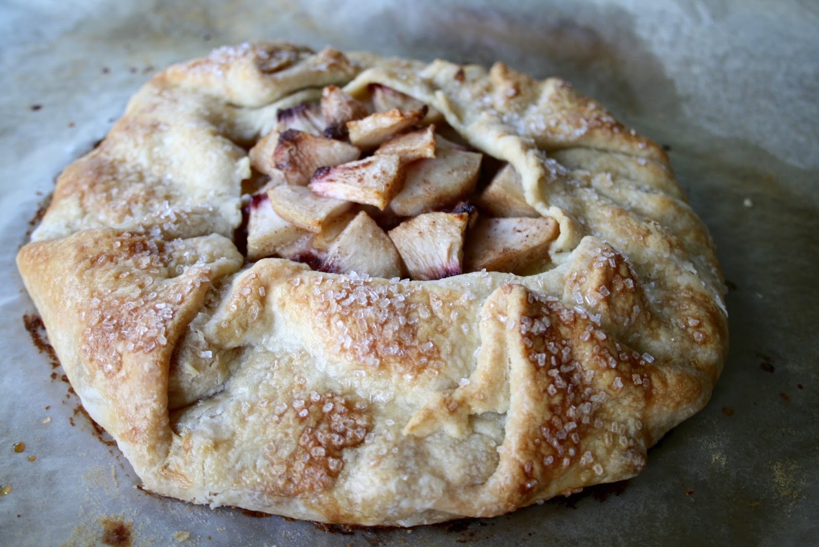 tune 'n fork Fall Fruit Galette