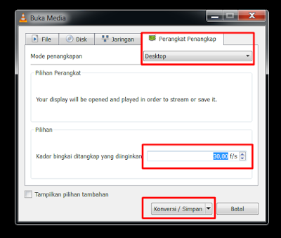 Cara Gunakan VLC Media Player Untuk Merekam Aktivitas Layar Di Komputer/Laptop Cara Gunakan VLC Media Player Untuk Merekam Aktivitas Layar Di Komputer/Laptop