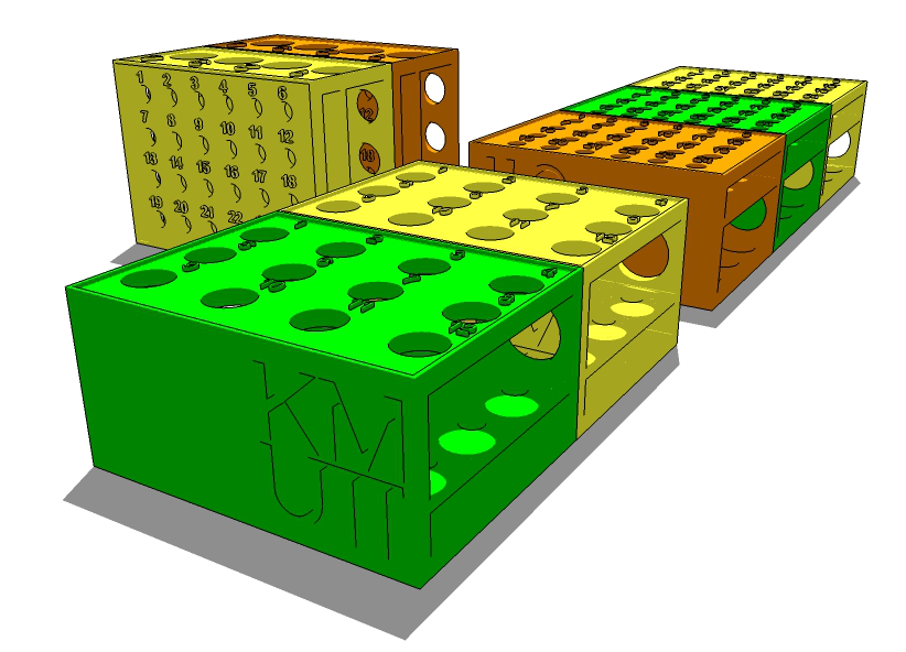 Helios Works DIYbio Projects Lab Tube Blocks