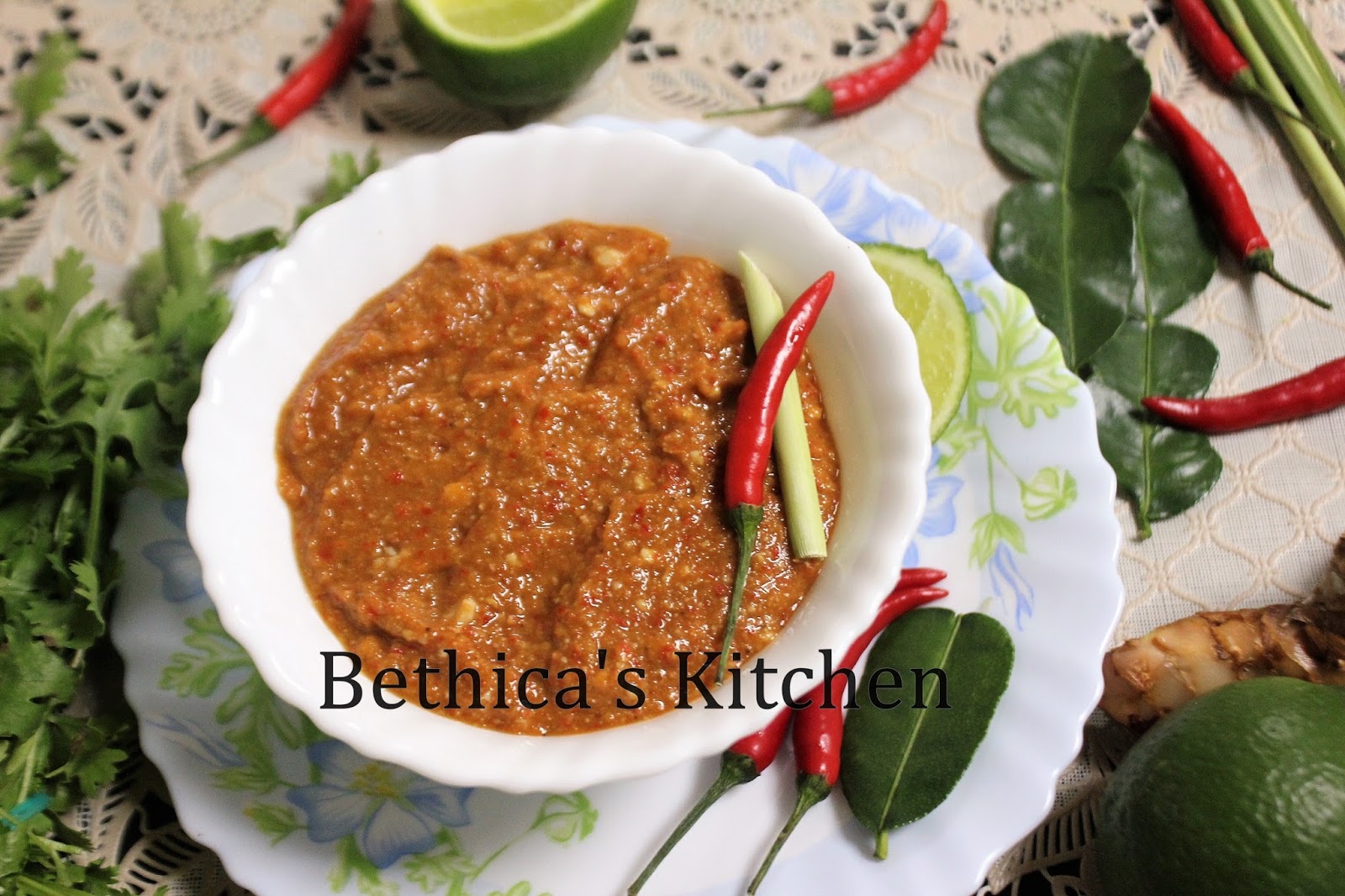Bethica's Kitchen Flavours Thai Panang Curry Paste