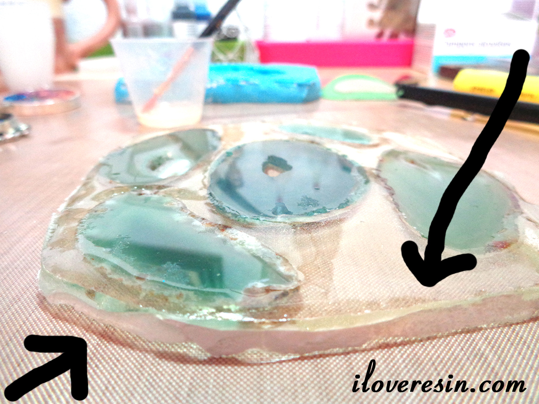 I LOVE RESIN Huge Agate Slice Jewelry How To Get The look With Resin